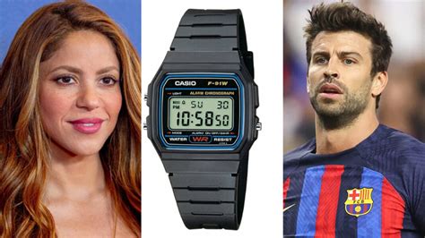 pique shakira rolex casio